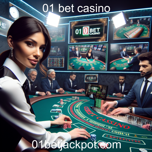 Experiência Incrível no Casino Ao Vivo do 01 Bet Casino